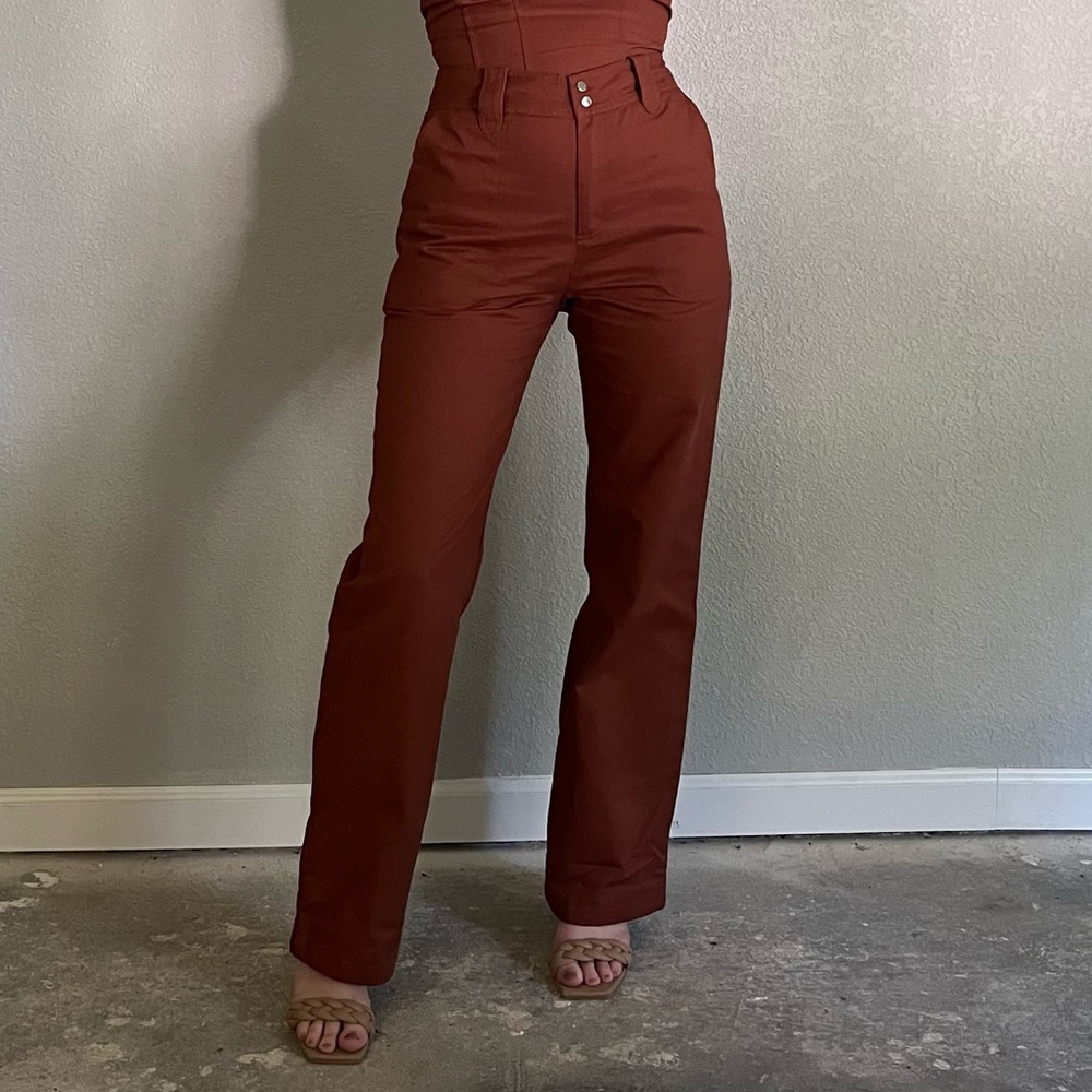 Women's Rust Pants - Picture 3 of 3